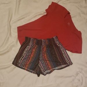 Bobbie Brooks multi colored shorts